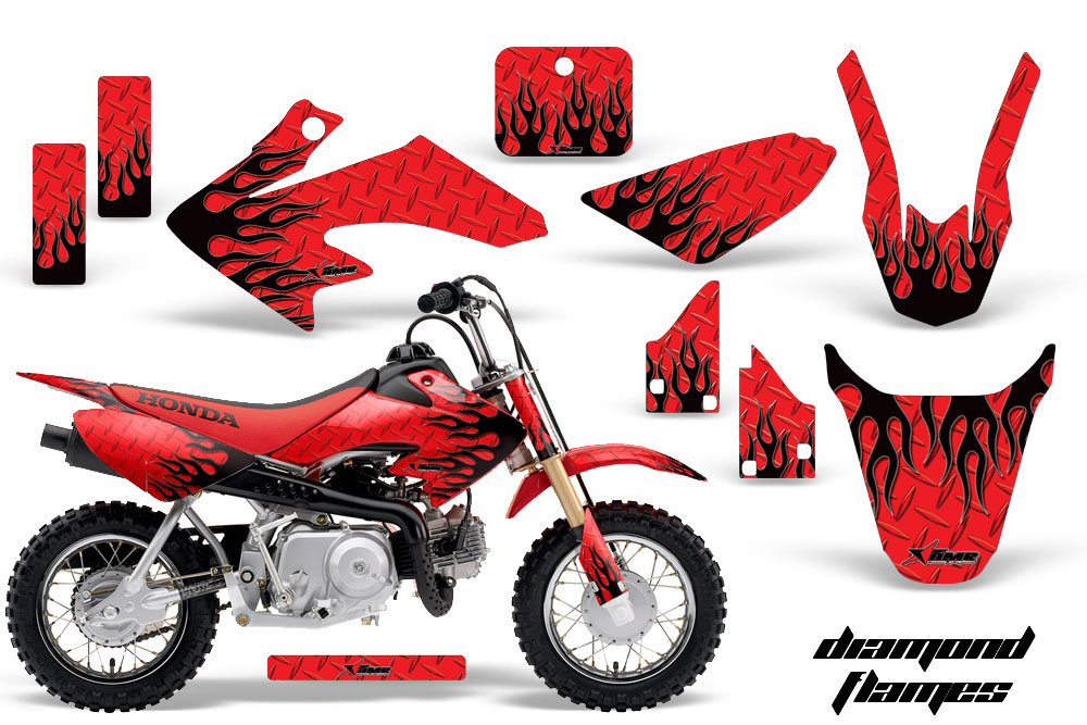 Honda CRF 50 Graphics Kit DF BR
